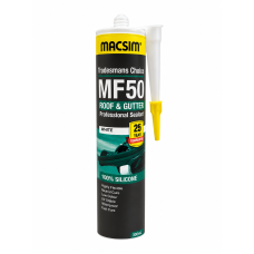 Macsim MF50 Roof & Gutter Silicone White 300ml Macsim MF50 Roof & Gutter Silicone White 300ml
