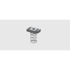 Channel Nut With Long Spring M8 Zinc plated Channel Nut With Long Spring M8 Zinc plated