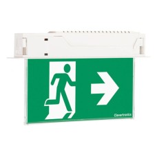 Ultrablade Pro Exit, Recessed Ceiling Mount, Trade Series, All Pictograms, Single or Double Sided Ultrablade Pro Exit, Recessed Ceiling Mount, Trade Series, All Pictograms, Single or Double Sided