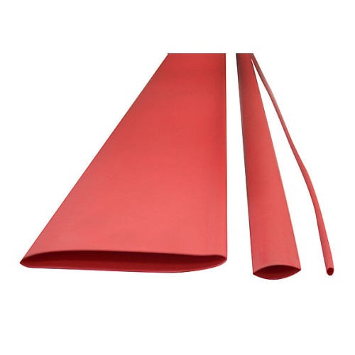50.8mm Red Thin Wall Heatshrink 1.2mtr (Shrinks To 25.4mm) 50.8mm Red Thin Wall Heatshrink 1.2mtr (Shrinks To 25.4mm)