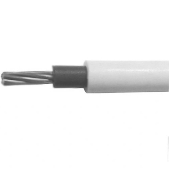 Sdi 1.5Mm Pvc White Sheath Black Core