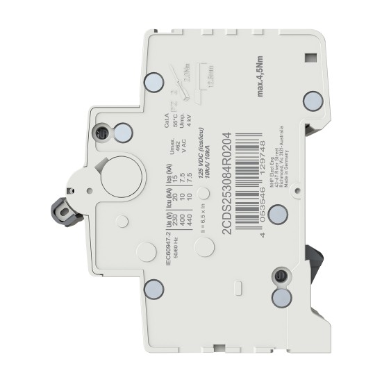 DTM10302C Mcb Din-T 10Ka 3P 2A