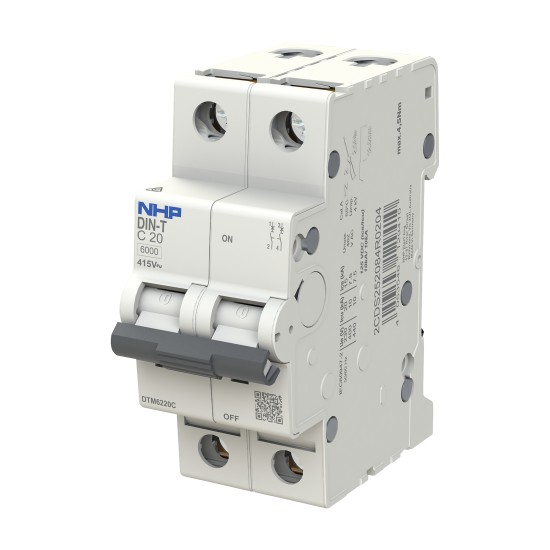 DTM6202C Mcb Din-T 6Ka 2P 2A DTM6202C Mcb Din-T 6Ka 2P 2A
