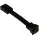 Digitek HDMI Female to HDMI Female Insert with Tail - Black