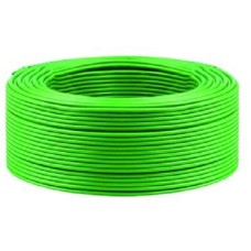 Single Core Stranded V90 Ht .75 mm2 Green Single Core Stranded V90 Ht .75 mm2 Green