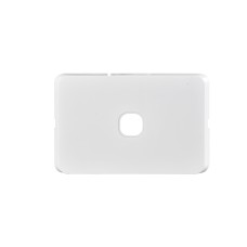 Slimline 1-Gang Cover White