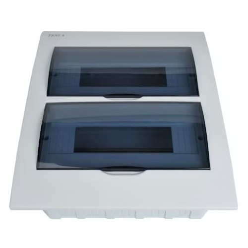Tesla 24-Pole Recessed Mount Distribution Board