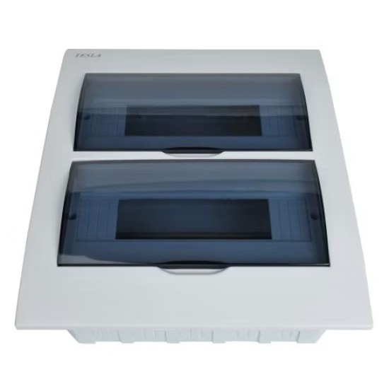 Tesla 24-Pole Recessed Mount Distribution Board