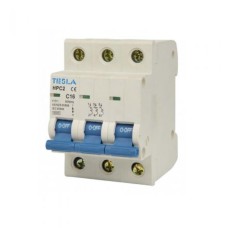 Tesla 3 Pole 16 Amp 6kA MCB Tesla 3 Pole 16 Amp 6kA MCB