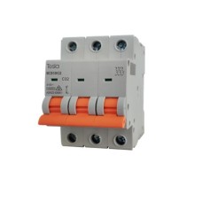 Tesla 3 pole 32 Amp 10kA MCB Tesla 3 pole 32 Amp 10kA MCB