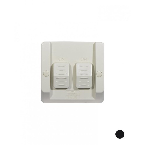 Double Outdoor Switch IP66 20A/16AX