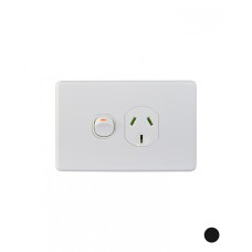 Puma - Power Point Switched 1 Gang, 10A 250V Puma - Power Point Switched 1 Gang, 10A 250V