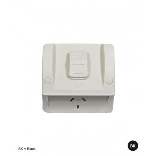 Hippo - Single Outdoor Power Point IP54 10A 250V~ Hippo - Single Outdoor Power Point IP54 10A 250V~