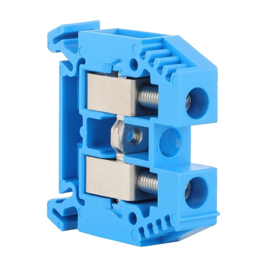 Sprecher and Schuh V7 Screw Connection Terminal 16mm 1 Level 2 Conductor Entries Blue