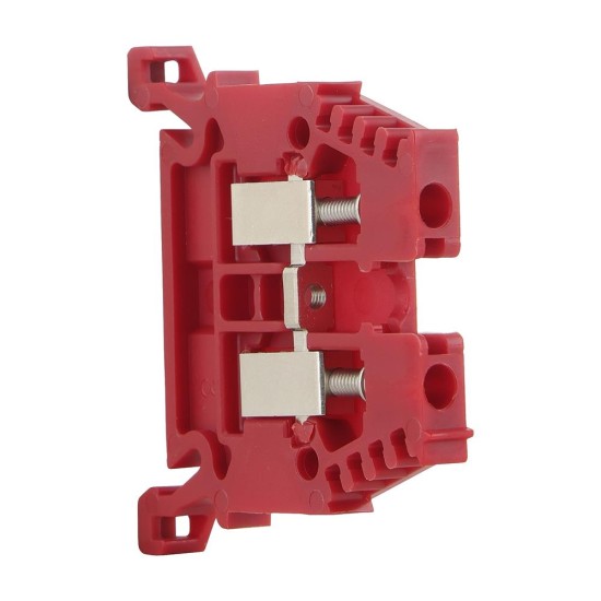 Sprecher and Schuh V7 Screw Connection Terminal 2.5mm 1 Level 2 Conductor Entries Red