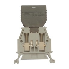 Sprecher and Schuh V7 Screw Connection Plug In Terminal 2.5mm 1 Level 2 Conductor Entries Grey Sprecher and Schuh V7 Screw Connection Plug In Terminal 2.5mm 1 Level 2 Conductor Entries Grey