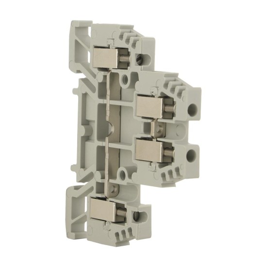 Sprecher and Schuh V7 Screw Connection Terminal 2.5mm 2 Level 4 Conductor Entries Grey