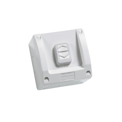 Weathershield, Surface Switch, 1 Gang, 250VAC, 10A, WS Series, Intermediate Weathershield, Surface Switch, 1 Gang, 250VAC, 10A, WS Series, Intermediate