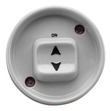 Weathershield, Flush Switch with Looping Terminal, 1 Gang, 250VAC, 15A Weathershield, Flush Switch with Looping Terminal, 1 Gang, 250VAC, 15A