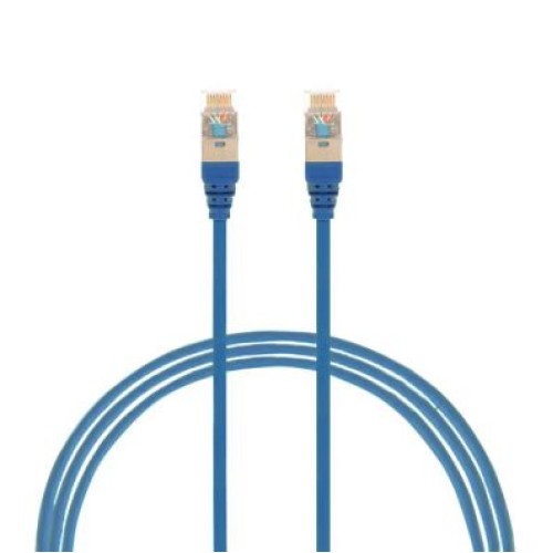 Blue Patch Lead Cat6A RJ45 LSZH Shielded 10mtr