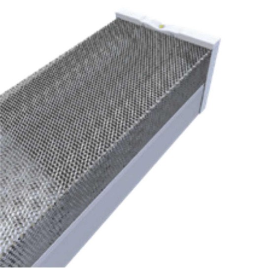 Diffused Twin 1200mm Wide body batten 3500Im, Cool White (4000K) Incl. LED Tubes Hardwired